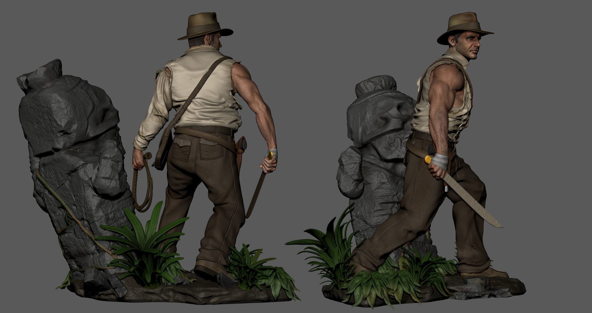 Indiana Jones 3D print model_5