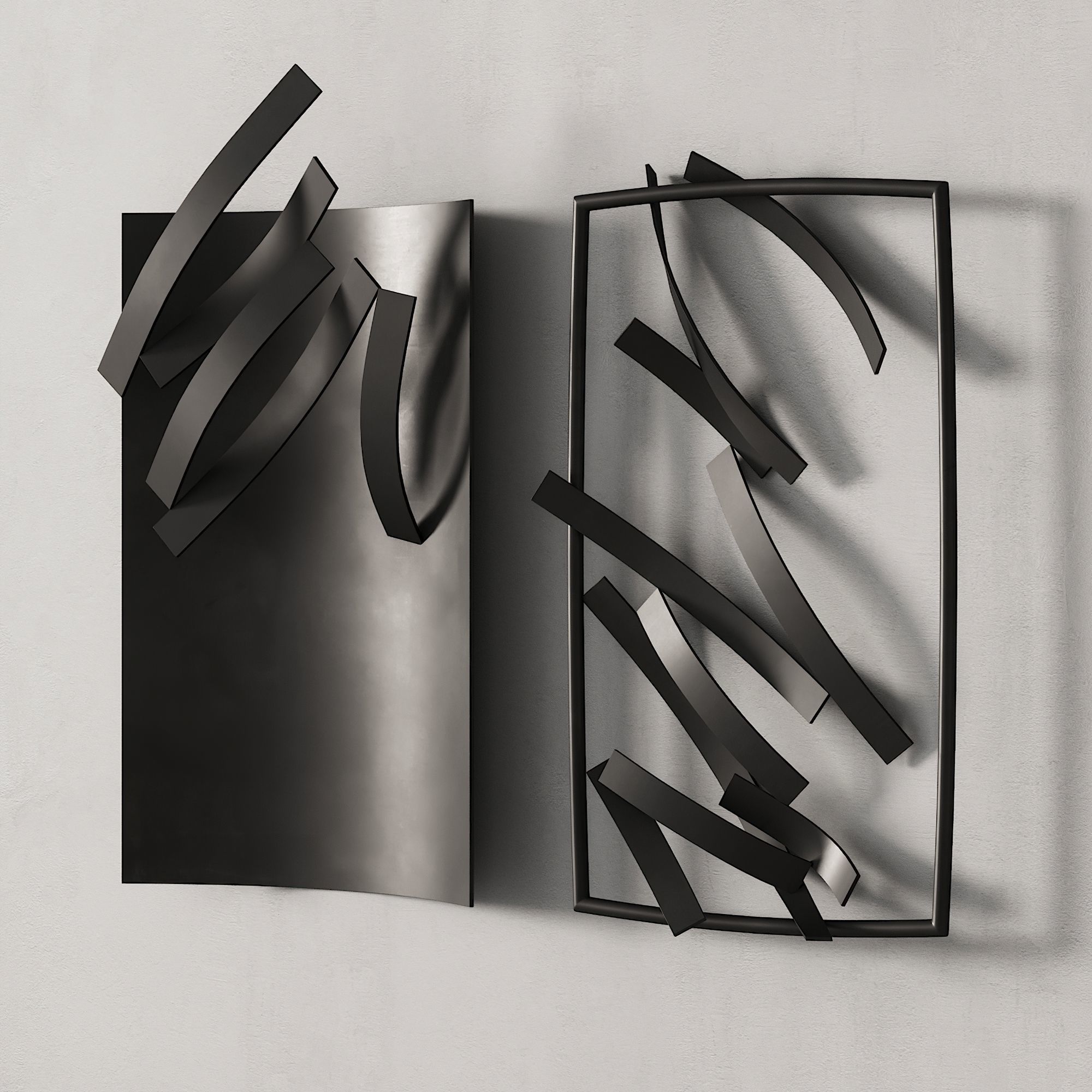 276 decorative wall art 08 artworks by Roberto Alamagno P01 3D model_1