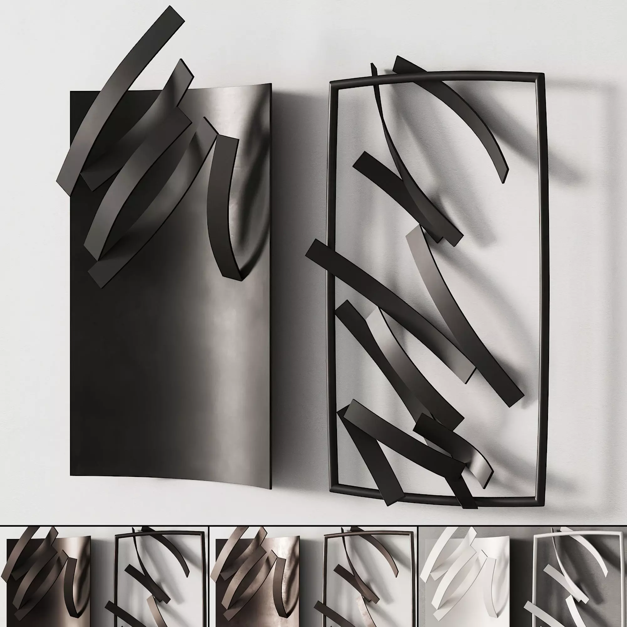 276 decorative wall art 08 artworks by Roberto Alamagno P01 3D model_0