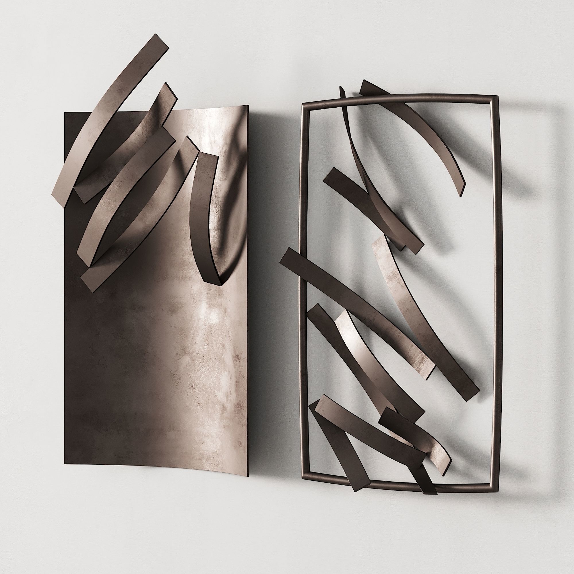 276 decorative wall art 08 artworks by Roberto Alamagno P01 3D model_4