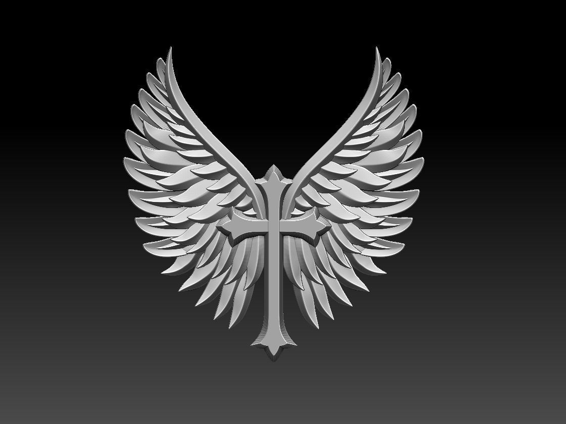 cross 3D print model_12