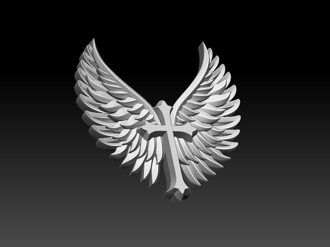 cross 3D print model_26