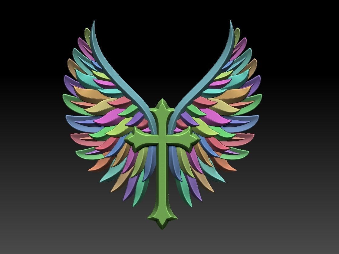 cross 3D print model_14