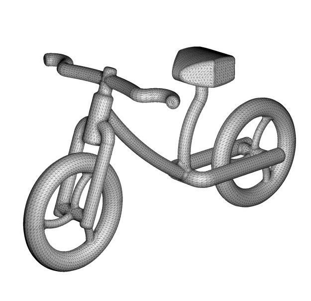 Baby Bicylce Toy 3D model_7