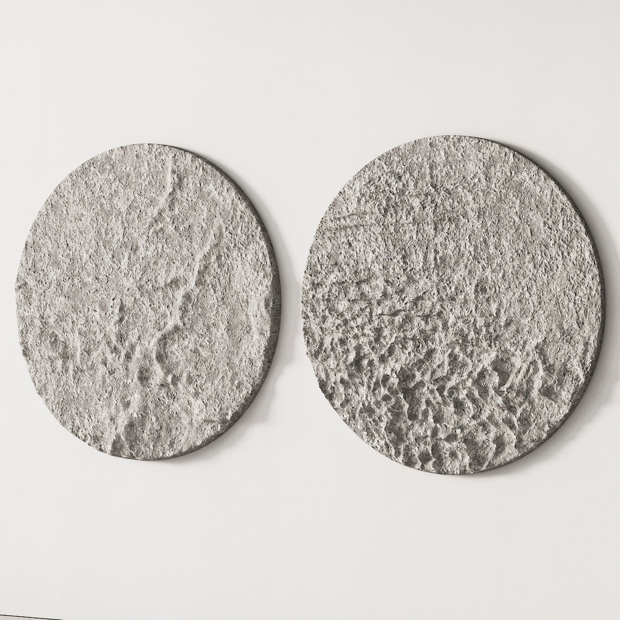 279 decorative wall art 11 round artworks P02 3D model_5