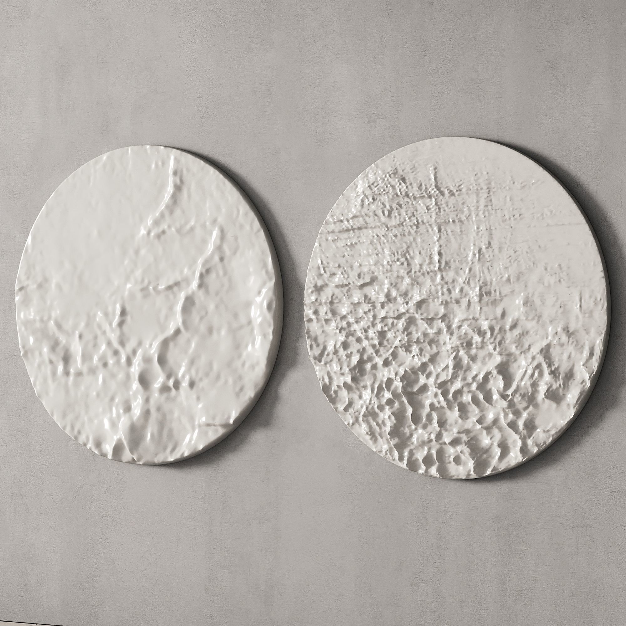 279 decorative wall art 11 round artworks P02 3D model_7