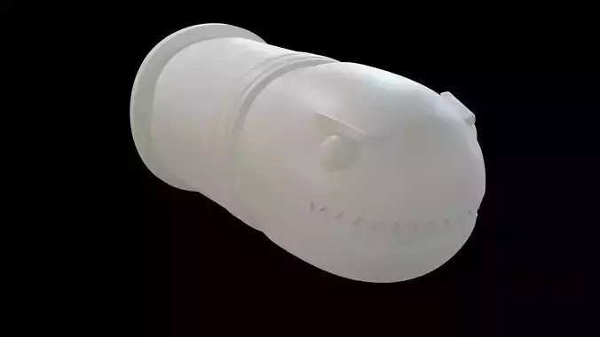 Super Mario Bros 1993 Bullet Bill 3D Printable Prop 3D print model