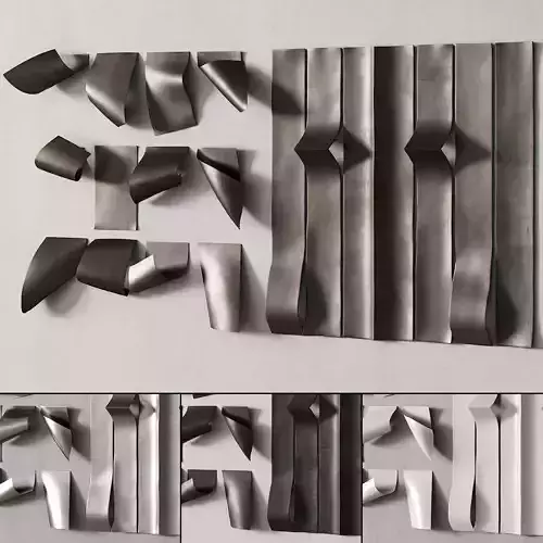 280 decorative wall art 12 metal wall sculptures P01