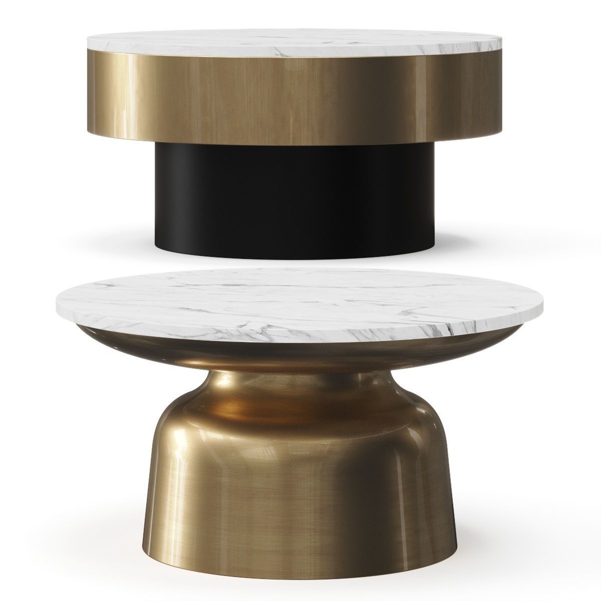ALLMODERN Kanto and Gale Coffee Table 3D model_1