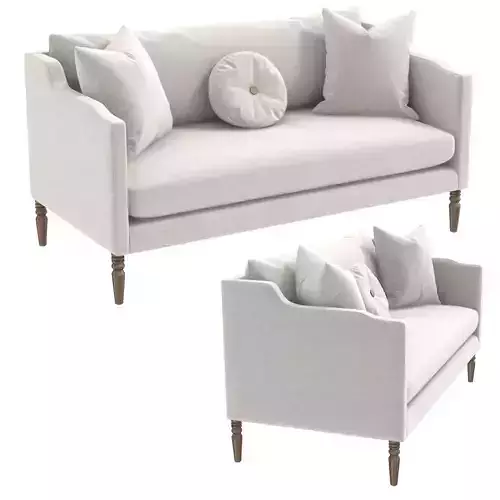 McGee and Co Gemma Settee sofa banquette