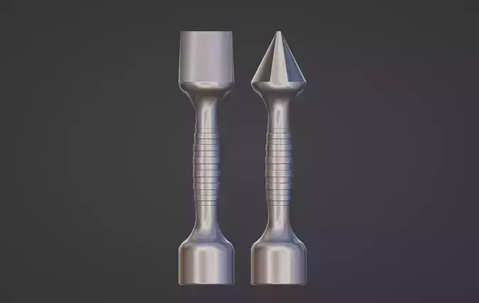 Sand casting hammer rammer tamper 3D print model