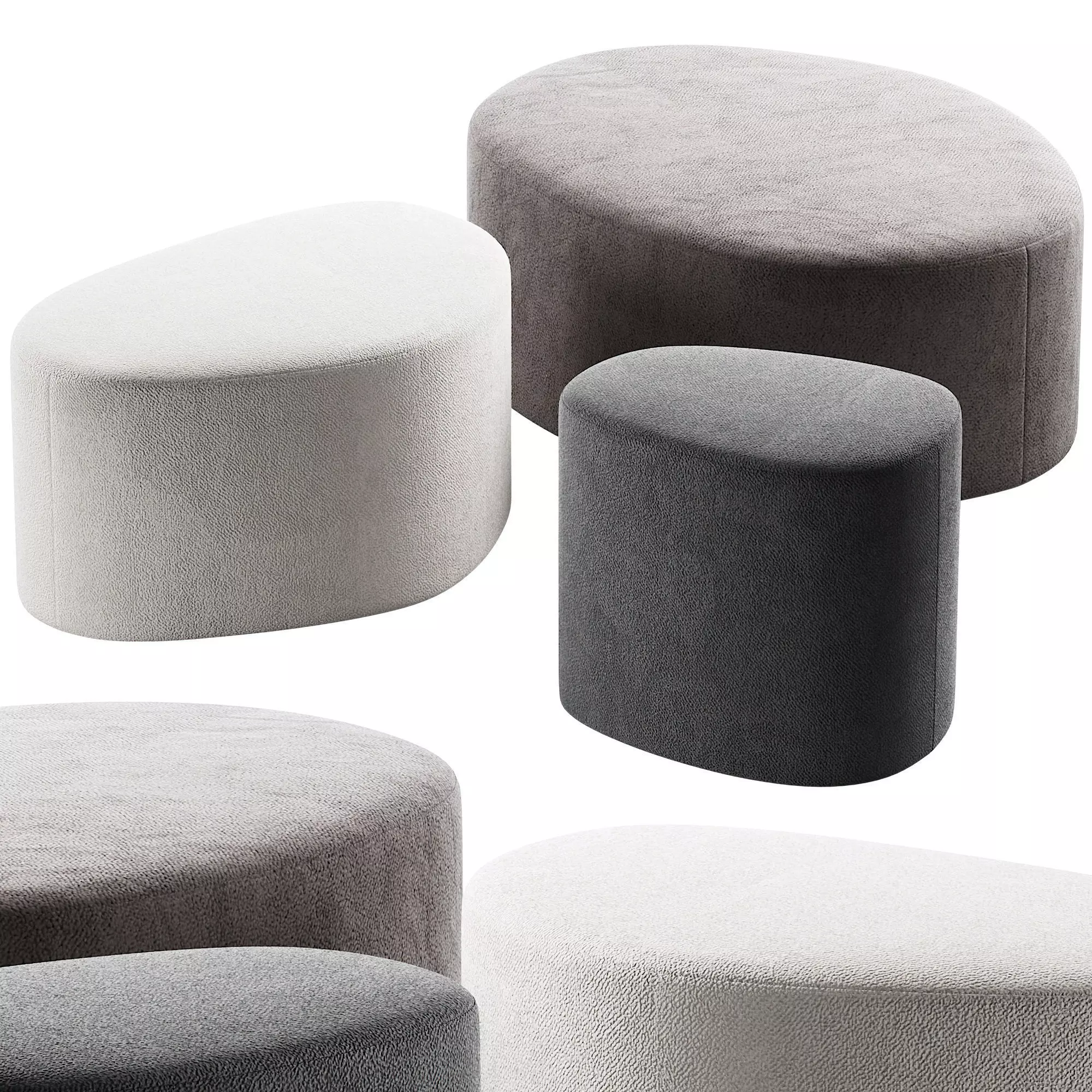 284 seating pouf Swole Ottoman by bludot 00 3D model_0