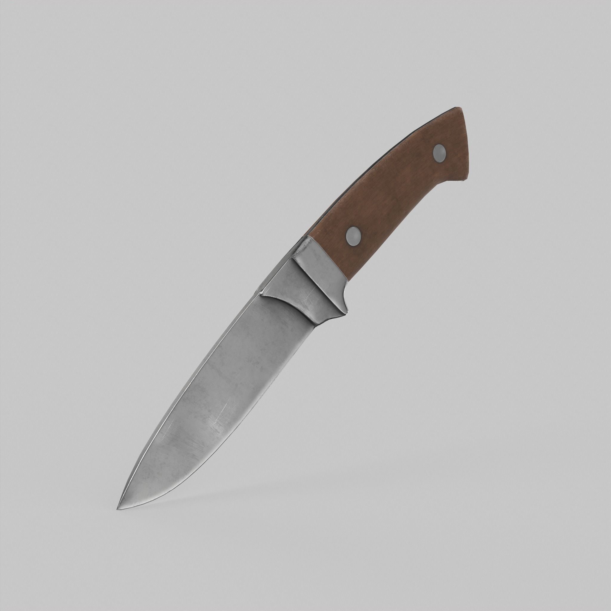 Knife with Drug Package Game Ready Low-poly 3D model_6