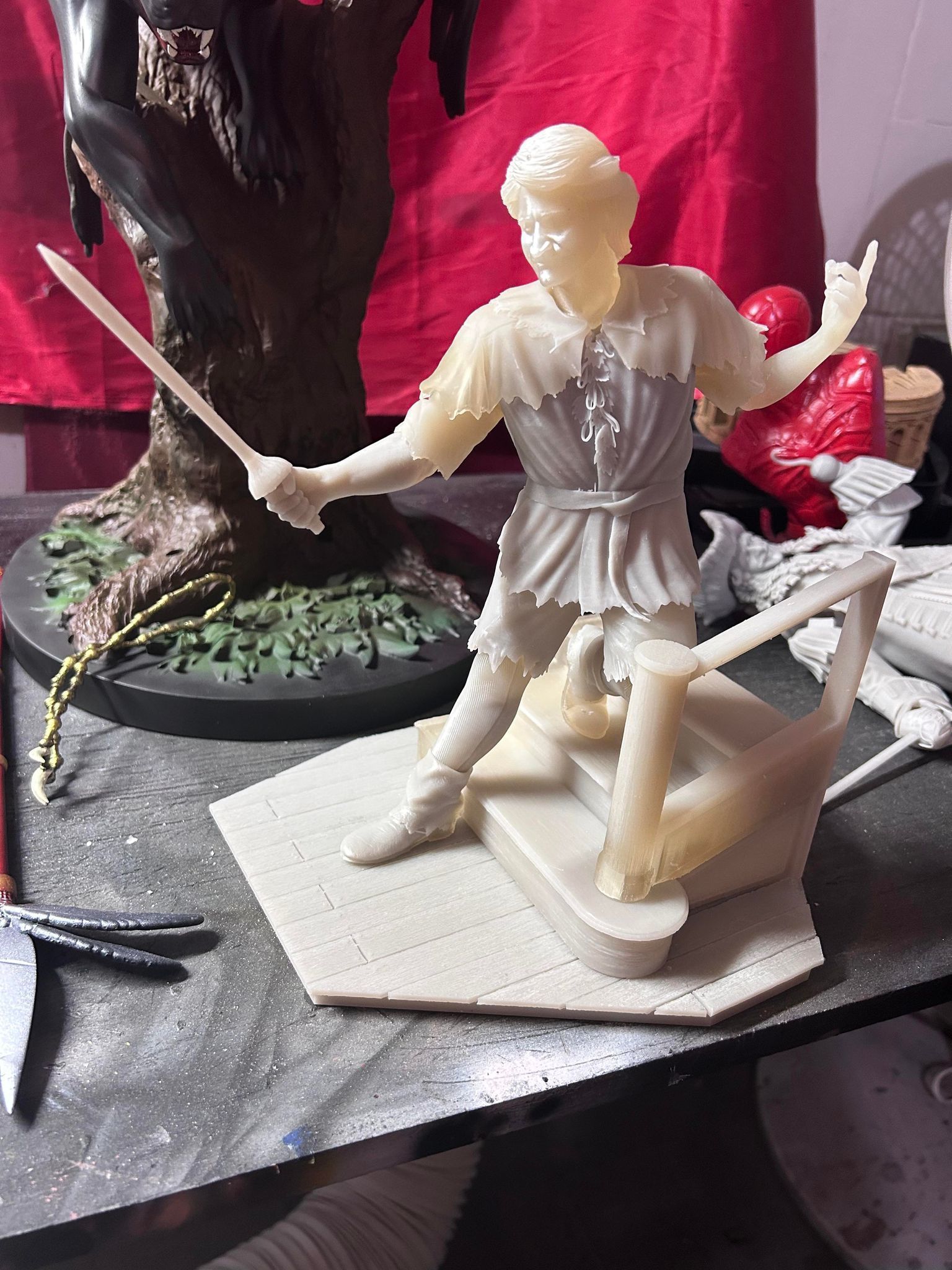 Hook Diorama 3D print model_12