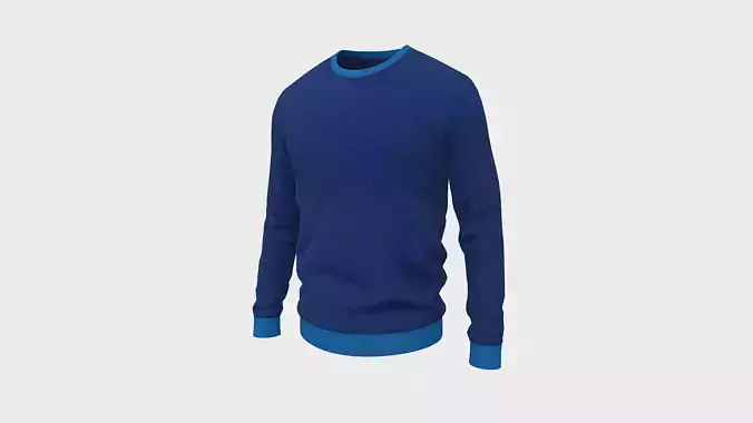 Sweater Full Sleeves Blue