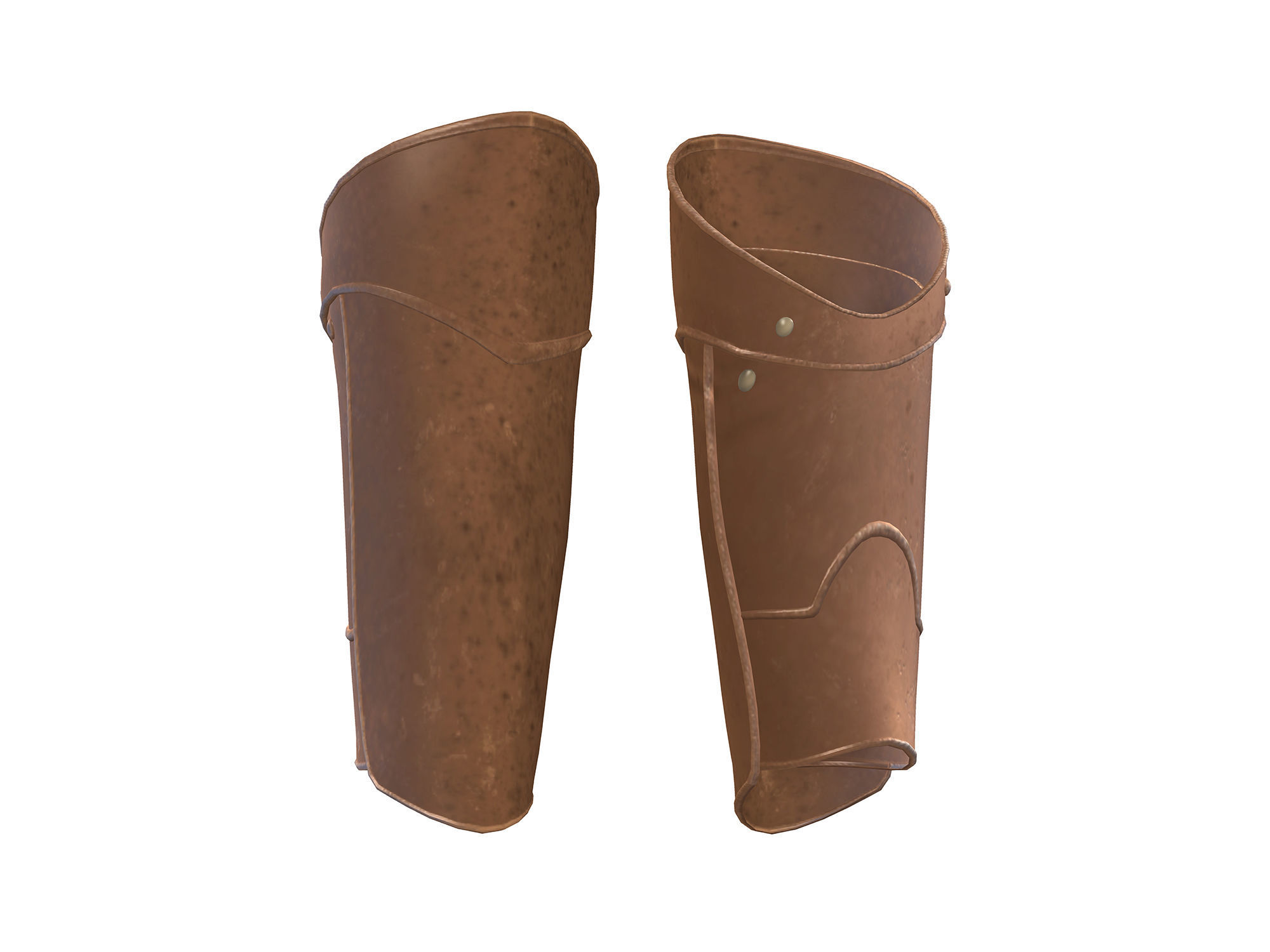 Roman Soldier Full Uniform Low-poly 3D model_8