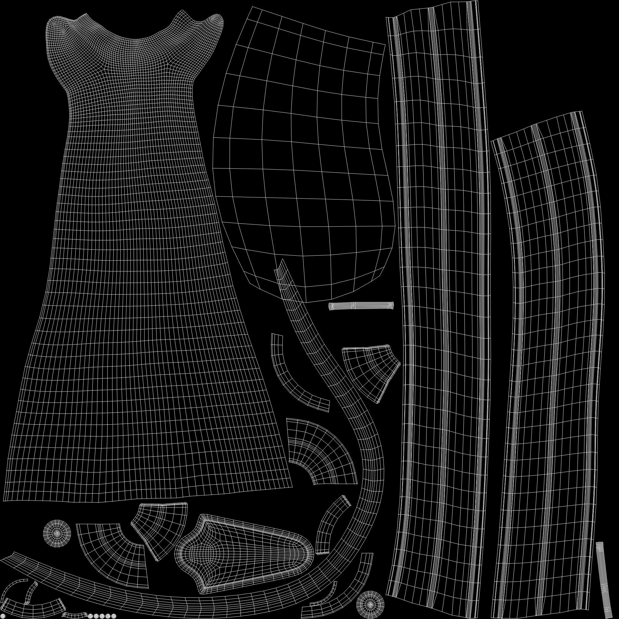 Roman Soldier Full Uniform Low-poly 3D model_19