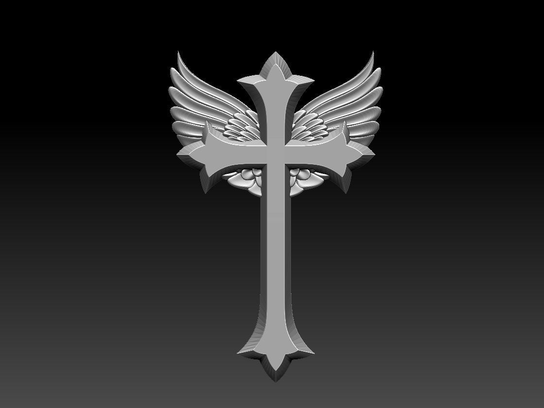 cross 3D print model_27