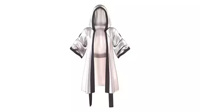 Men Hooded Boxing Robe