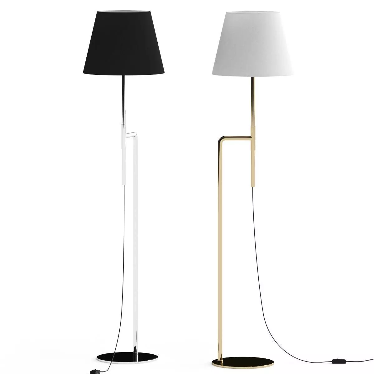 CB2 Suki Floor Lamp 3D model_0