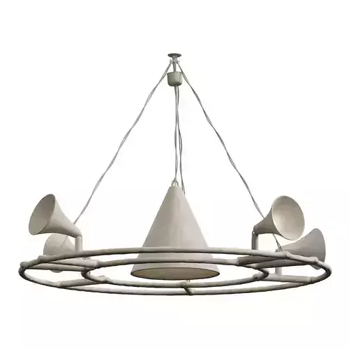 Conic Chandelier 3D model