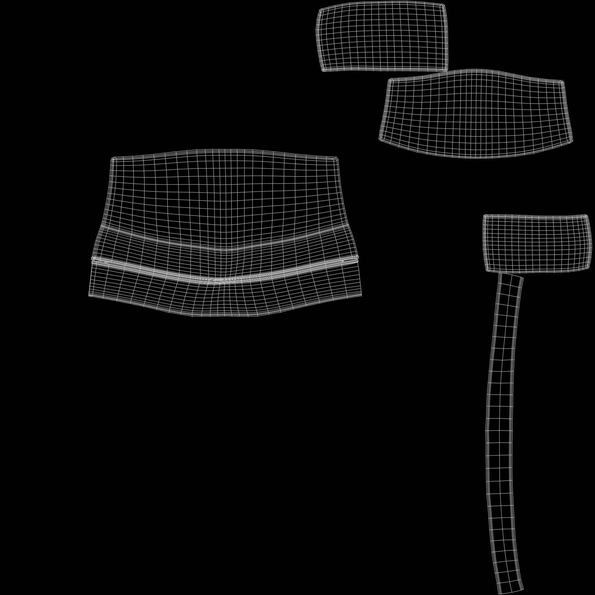 Roman Soldier Shoulder Guard Low-poly 3D model_12