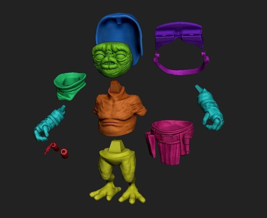 azellans lifesize 3D print model_10