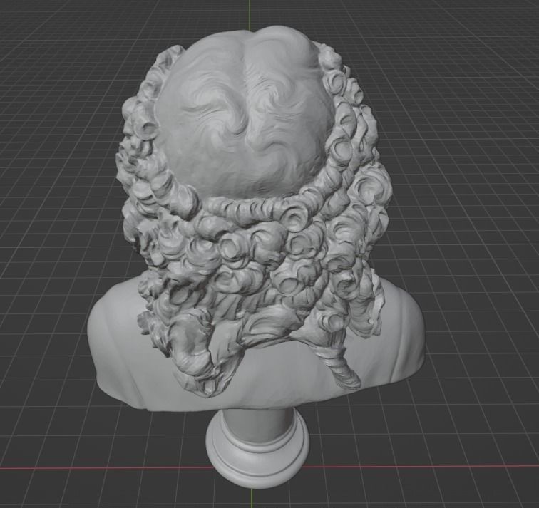 Daniel Bernoulli 3D print model_8