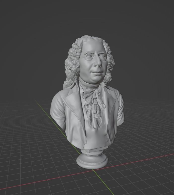Daniel Bernoulli 3D print model_2