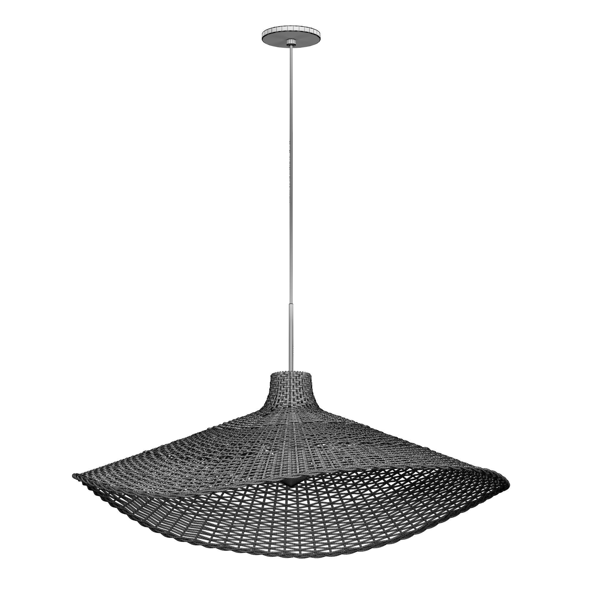 Callie Woven Pendant 3D model_4