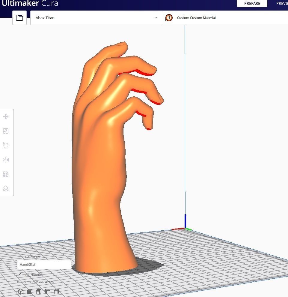 Hand STL M05 3D print model_3