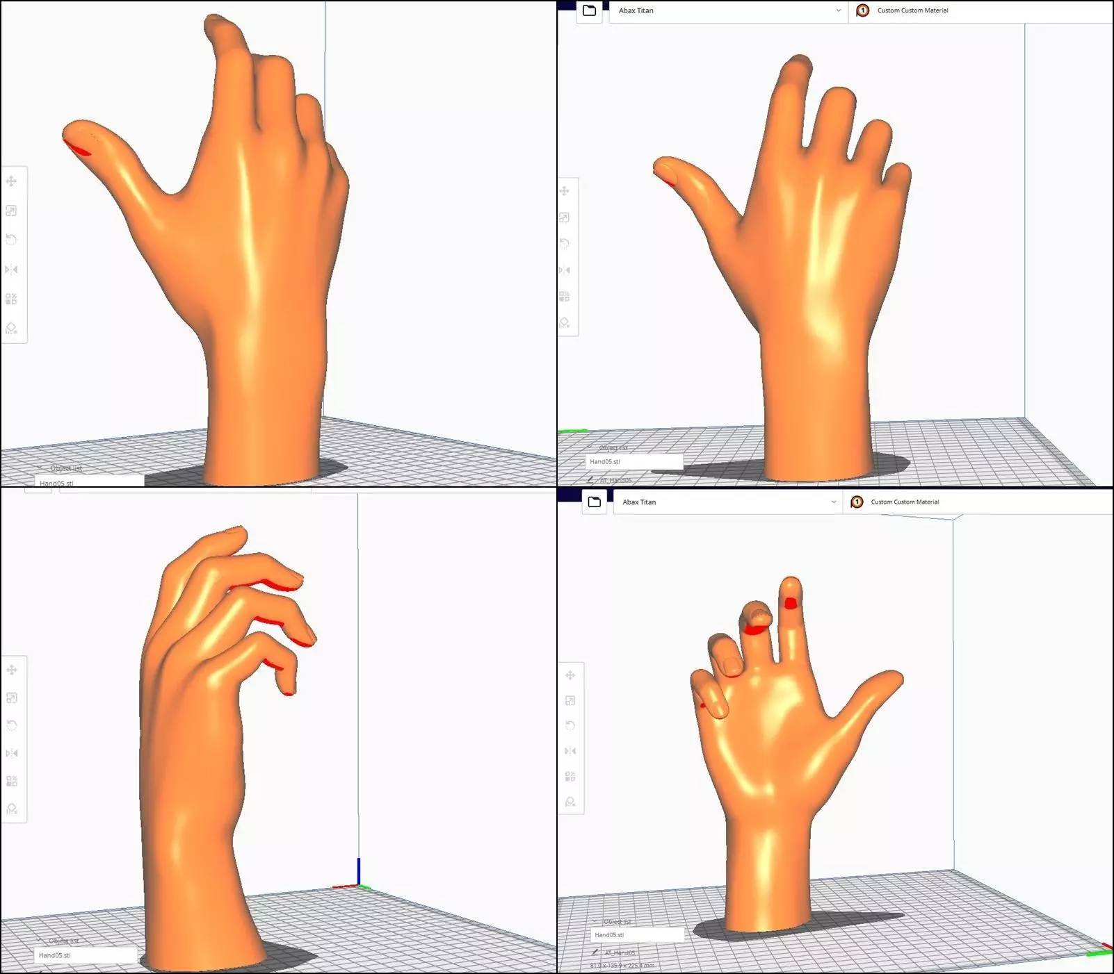 Hand STL M05 3D print model_0