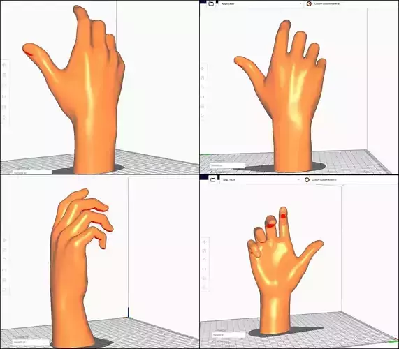 Hand STL M05 3D print model