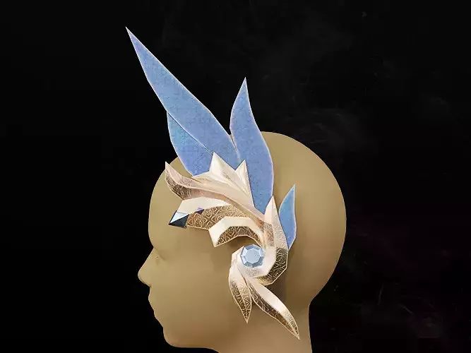 Decorative head female lowpoly game asset Free low-poly 3D model Decorative head female lowpoly game asset Free low-poly 3D model