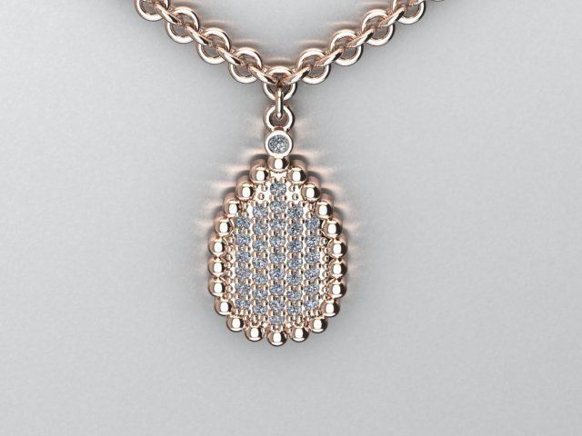 pendant 3D print model_2