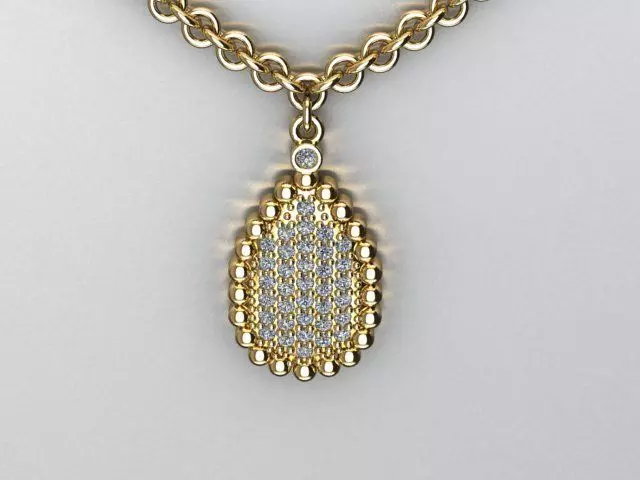 pendant 3D print model_0