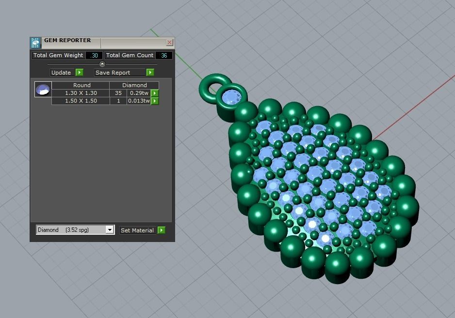 pendant 3D print model_5
