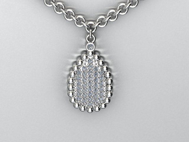 pendant 3D print model_1