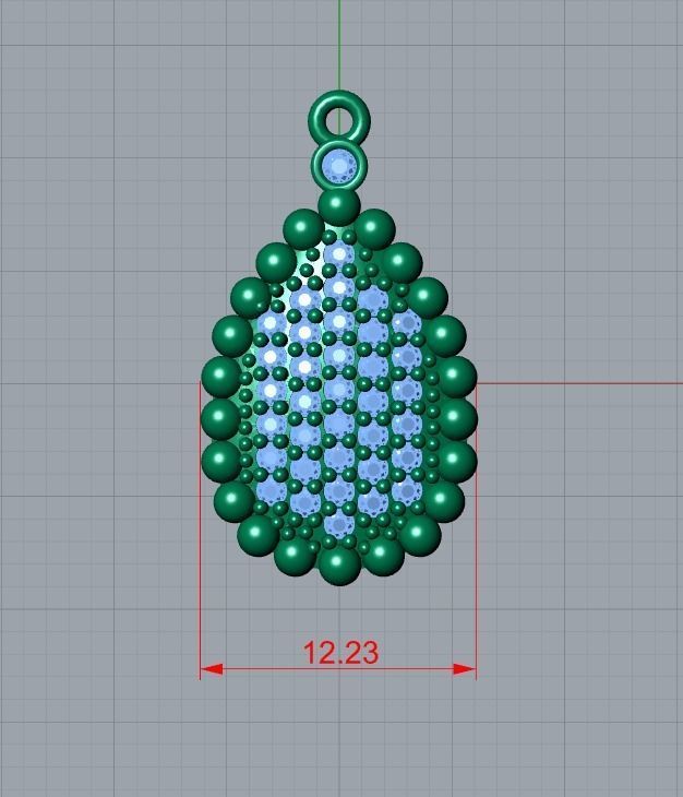 pendant 3D print model_7