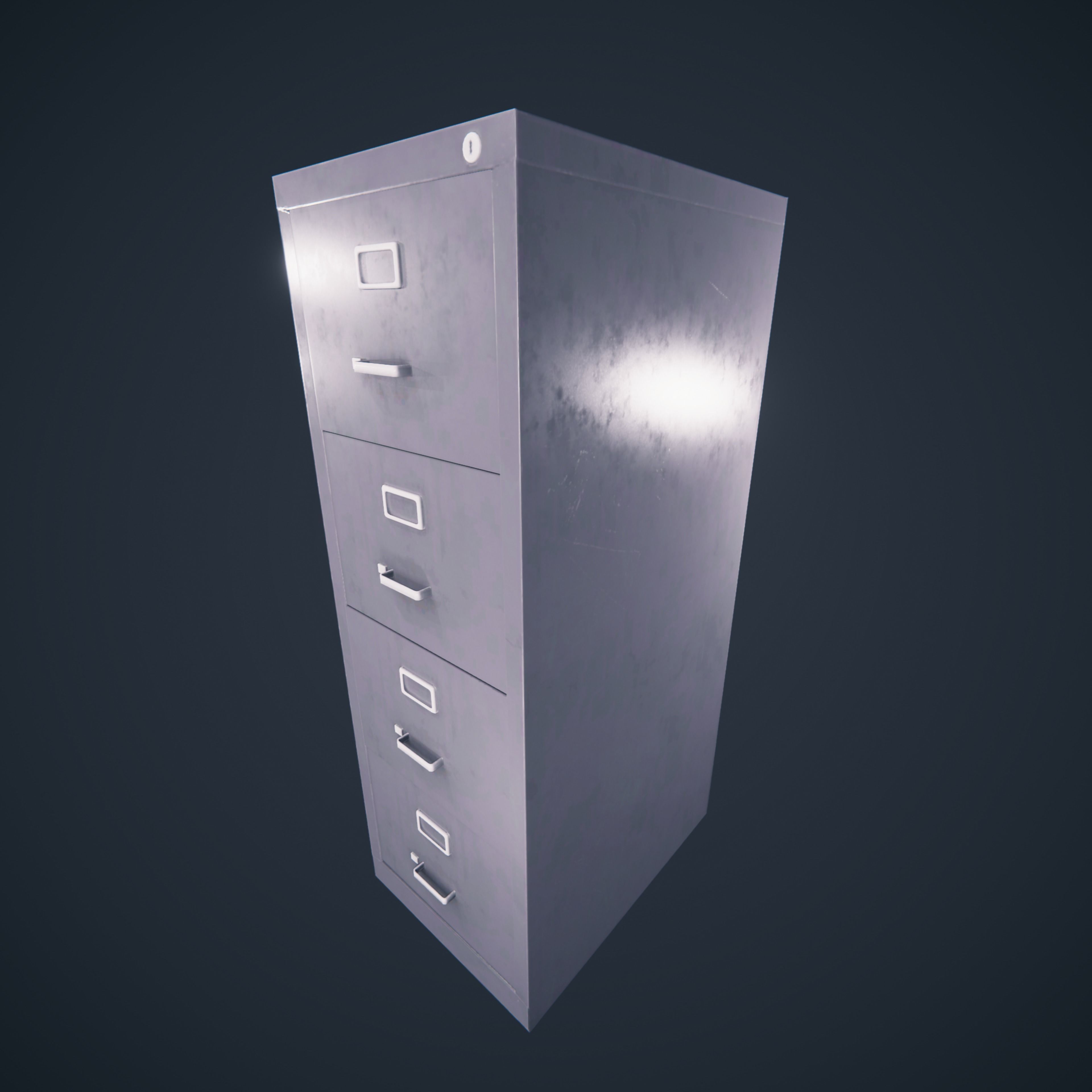 ClassRoom Scene HDRP Low-poly 3D model_45