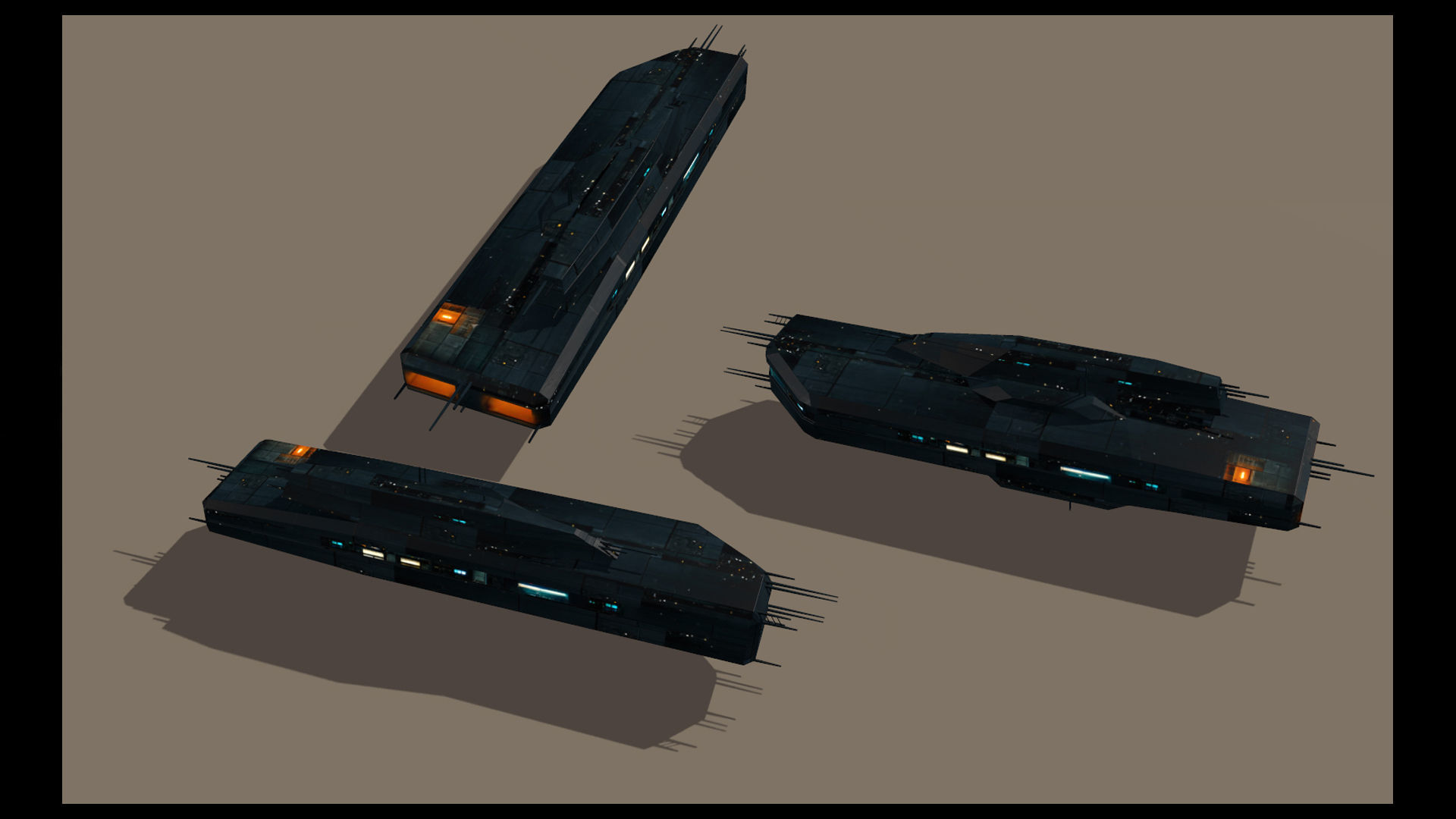Sandbox Transport Low-poly 3D model_2