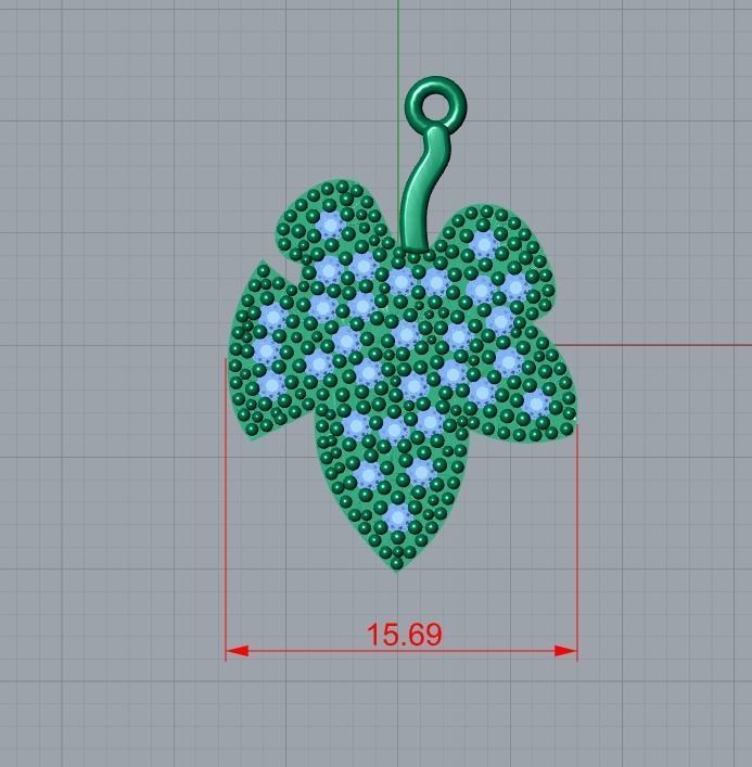 pendant 3D print model_7