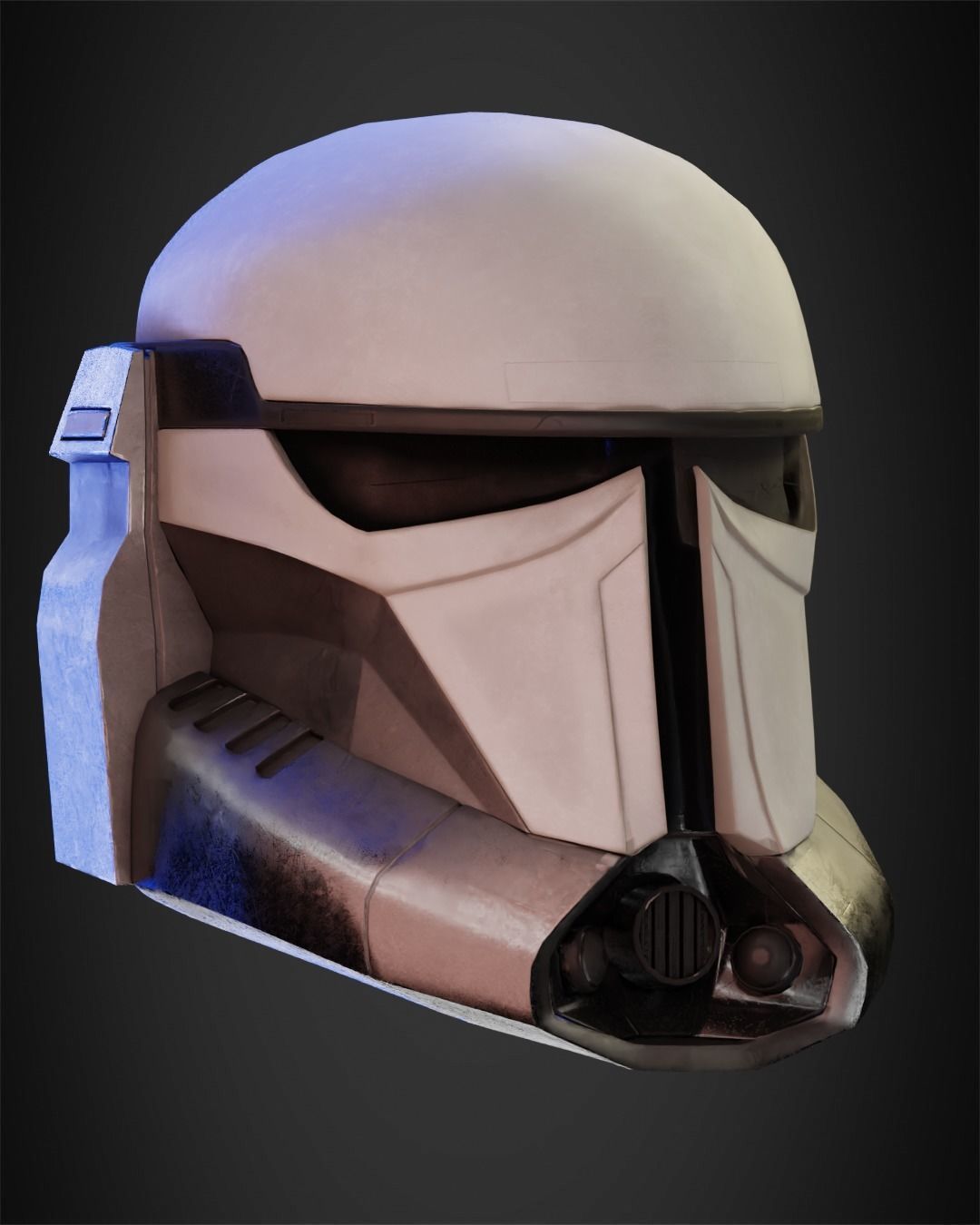 The Mandalorian Imperial Super Commandos Helmet for Cosplay 3D print model_9