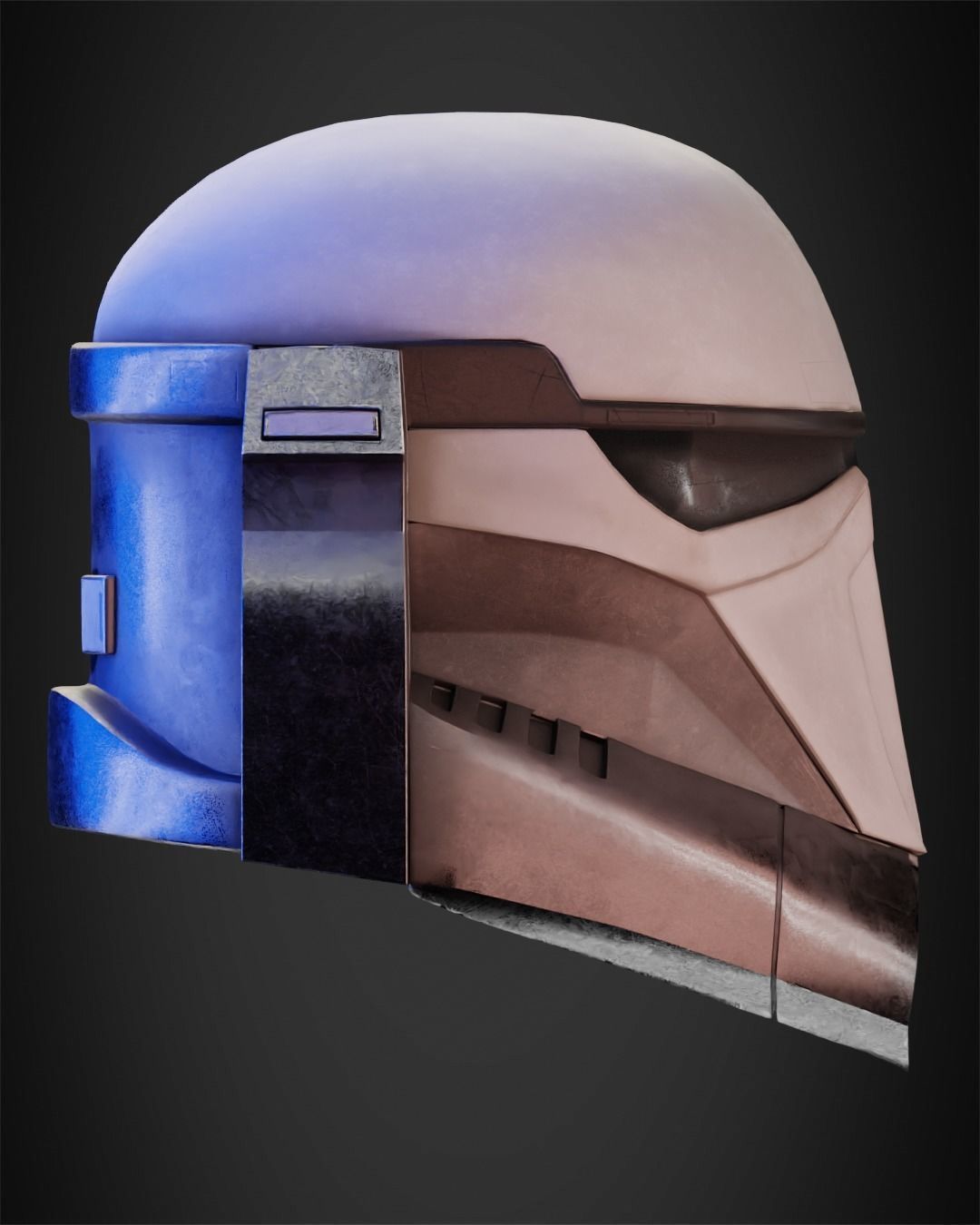 The Mandalorian Imperial Super Commandos Helmet for Cosplay 3D print model_8