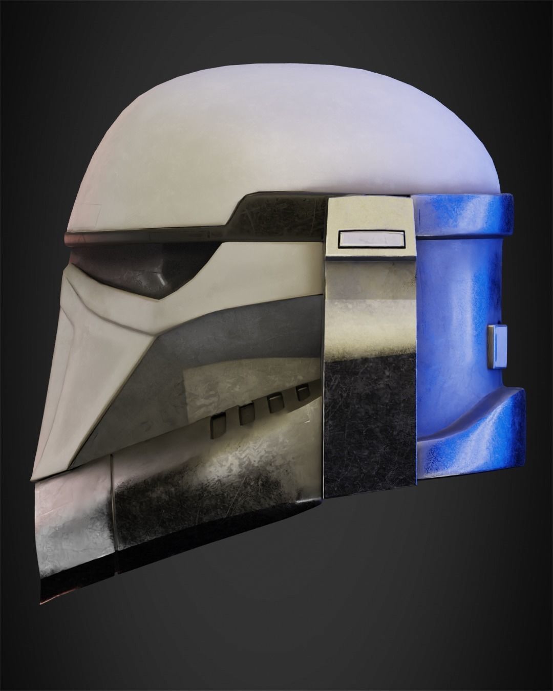 The Mandalorian Imperial Super Commandos Helmet for Cosplay 3D print model_4