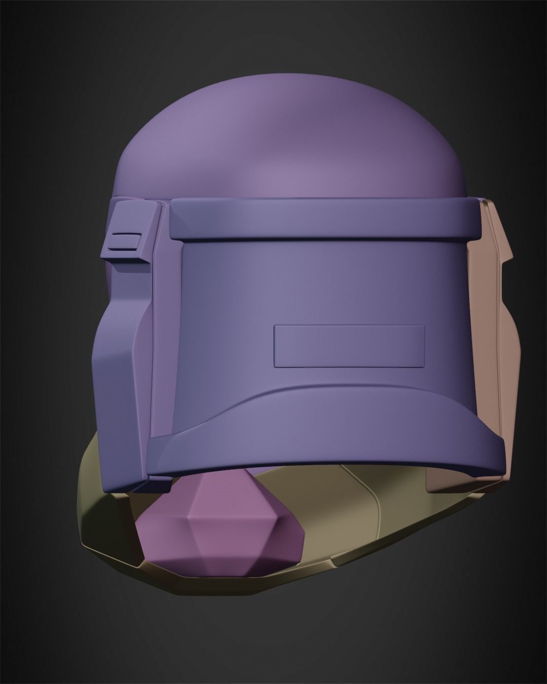 The Mandalorian Imperial Super Commandos Helmet for Cosplay 3D print model_13