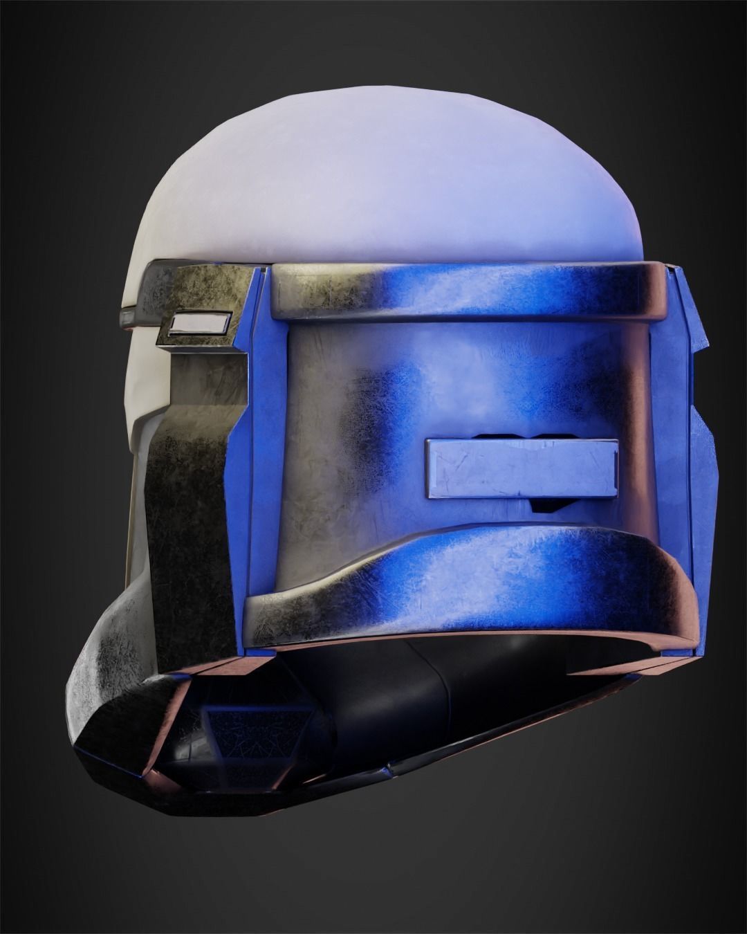 The Mandalorian Imperial Super Commandos Helmet for Cosplay 3D print model_5