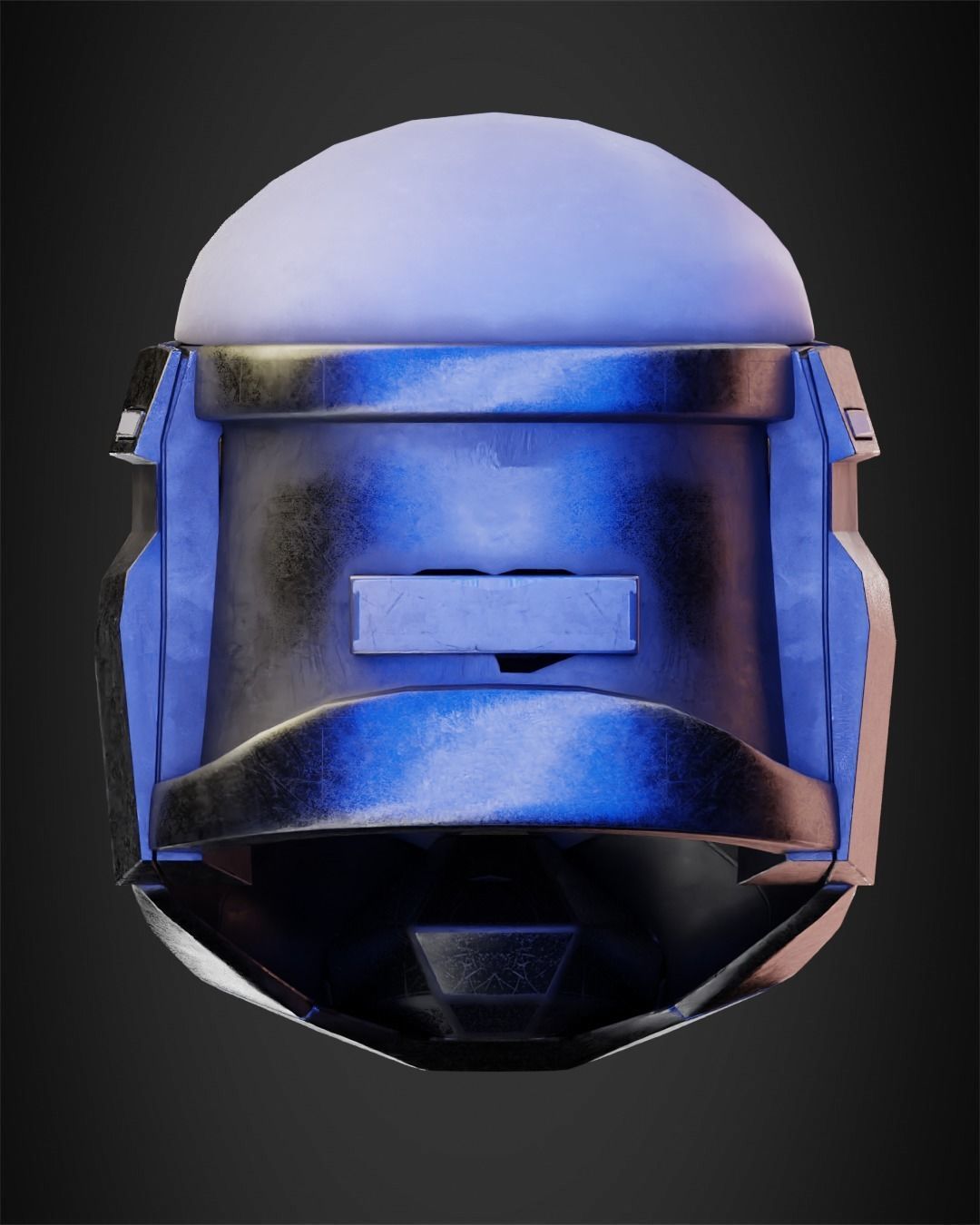 The Mandalorian Imperial Super Commandos Helmet for Cosplay 3D print model_6