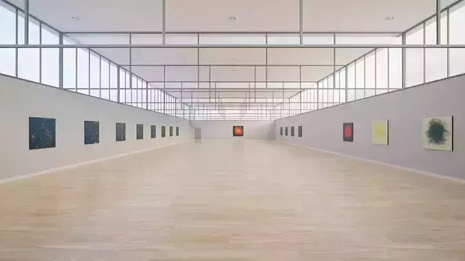 Art Museum Gallery Interior 38