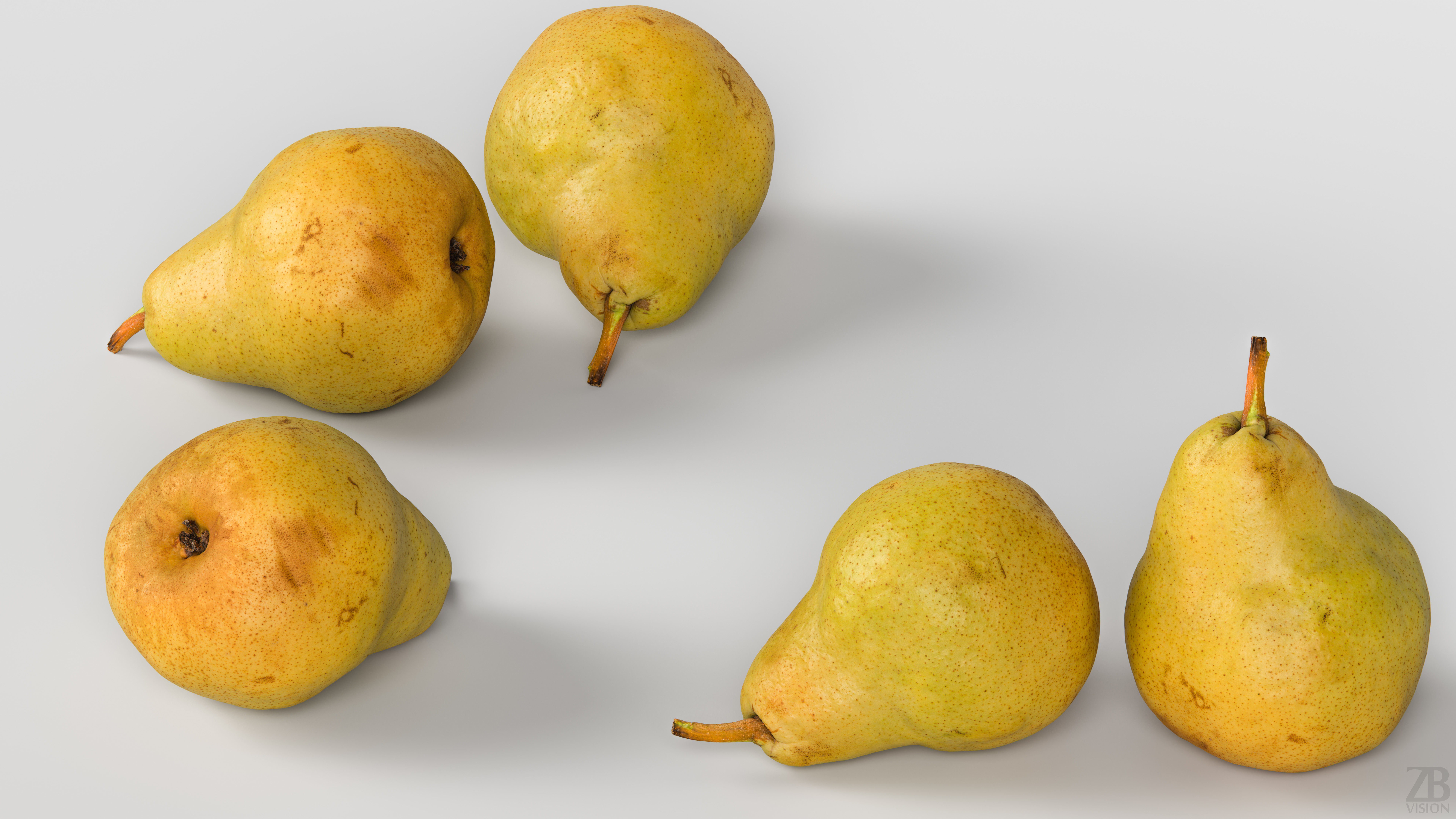 Pear 3D model_2